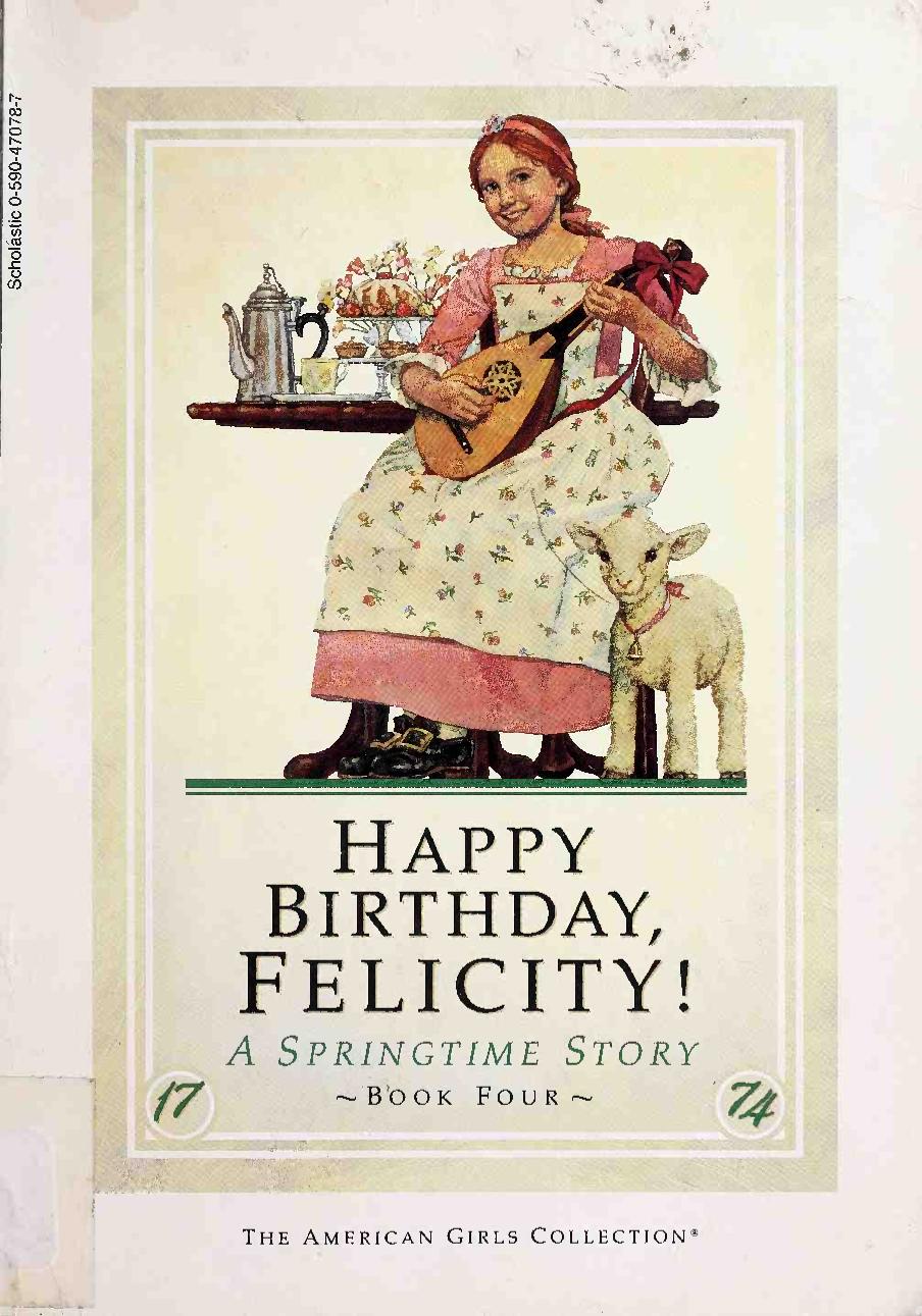 Happy Birthday Felicity Valerie Tripp