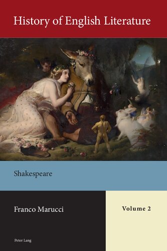 History Of English Literature Volume 2 Shakespeare Franco Marucci
