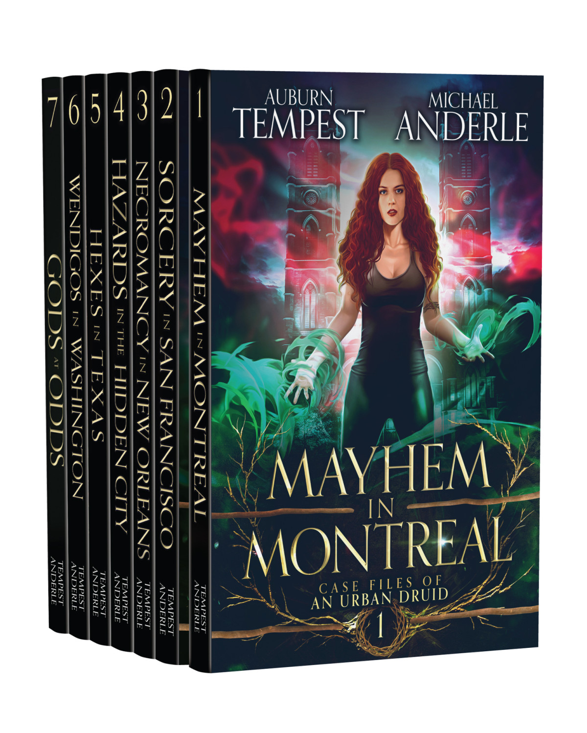 Case Files Of An Urban Druid Complete Series Boxed Set Anderle