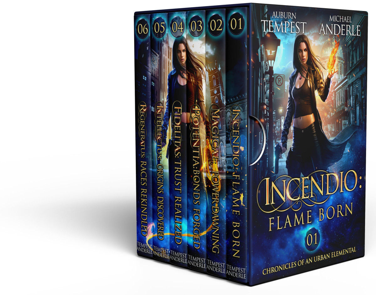 Chronicles Of An Urban Elemental Complete Series Boxed Set Anderle
