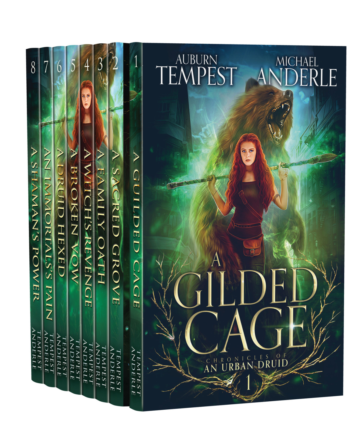 Chronicles Of An Urban Druid Omnibus Books 18 Michael Anderle Auburn Tempest