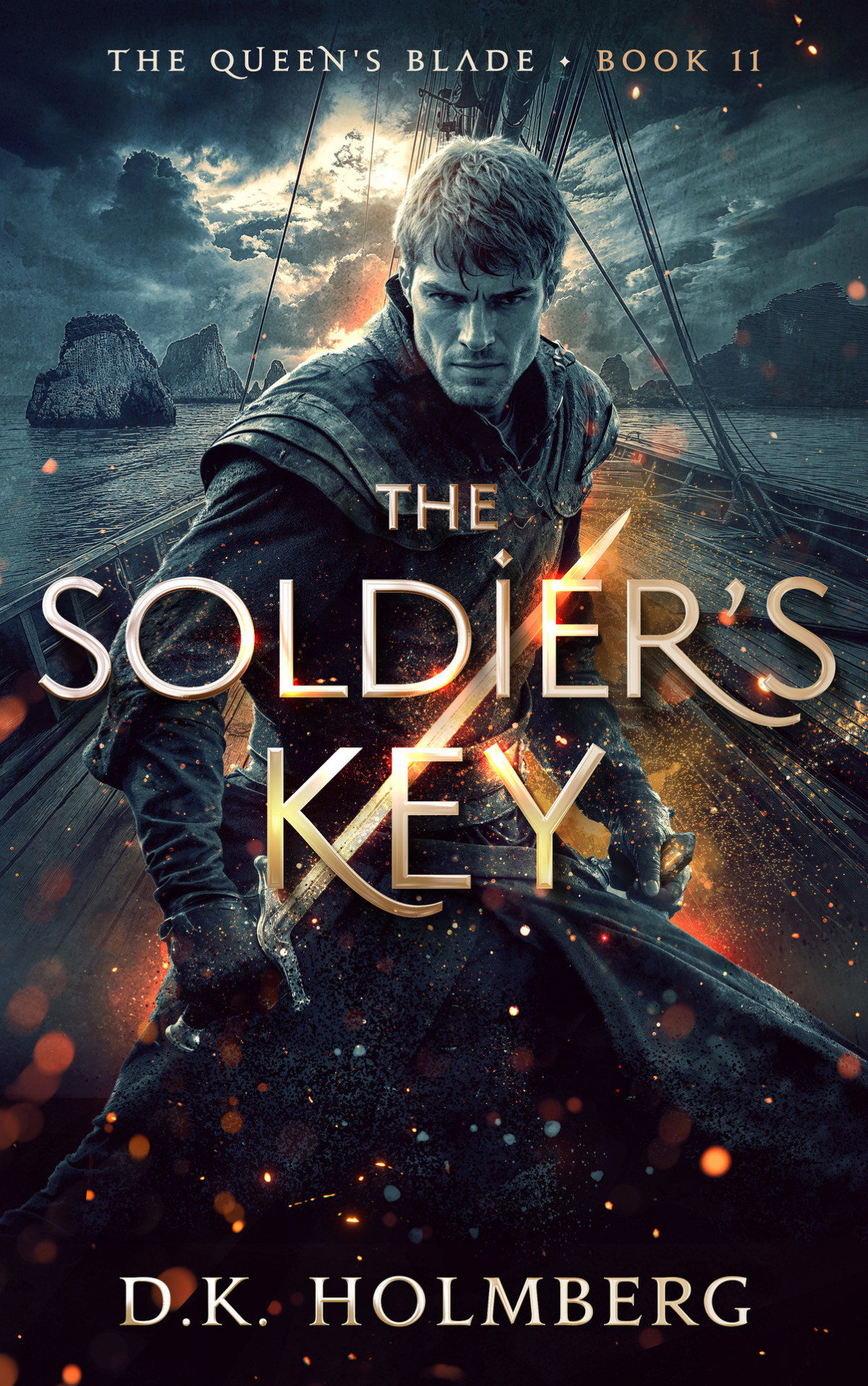 The Soldiers Key The Queens Blade Book 11 Dk Holmberg
