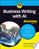 Business Writing With Ai For Dummies Sheryl Lindsellroberts