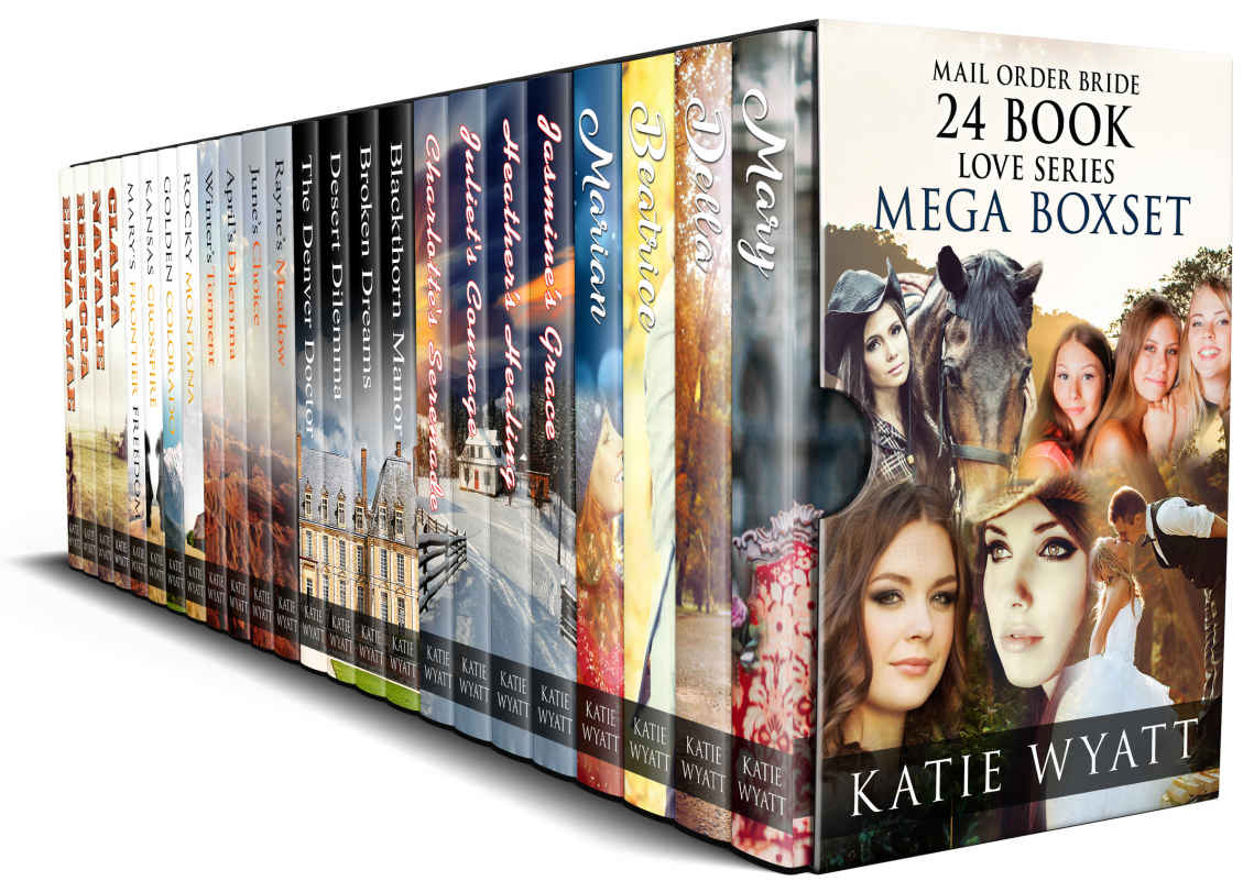 24 Book Mega Box Set Mail Order Bride Love Series Katie Wyatt Kat Carson