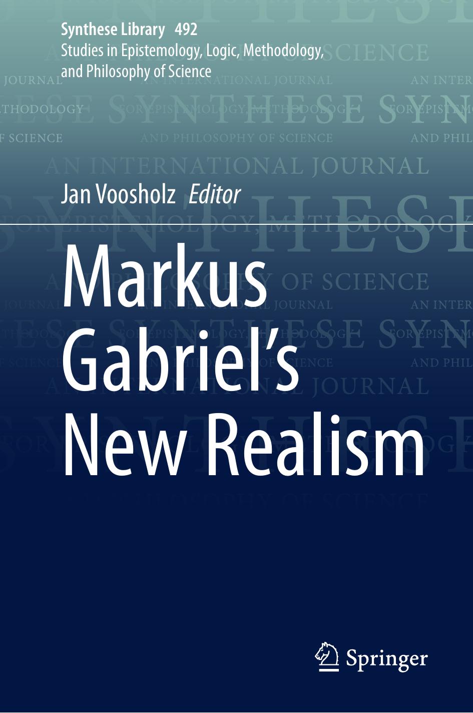 Markus Gabriels New Realism Jan Voosholz