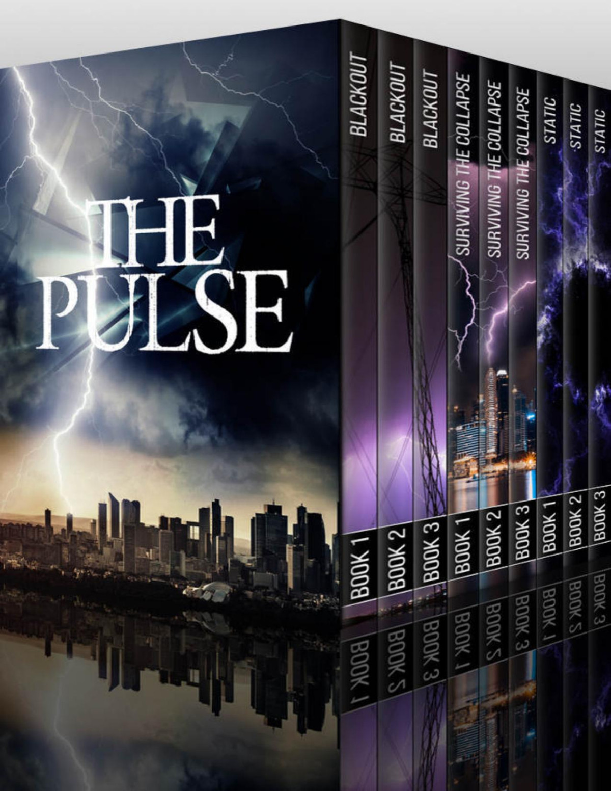 The Pulse Super Boxset Emp Post Apocalyptic Fiction Clarke Alexandria