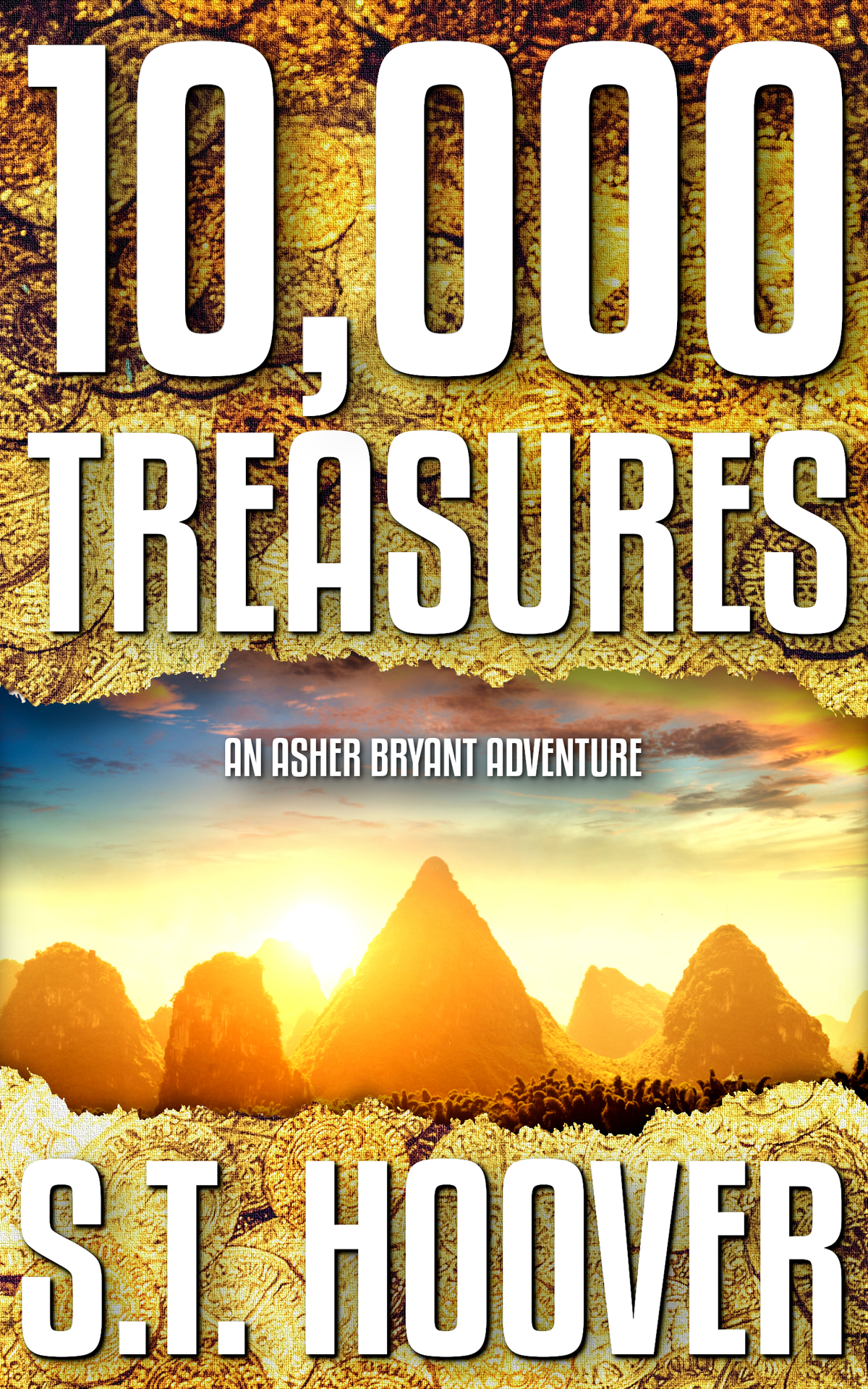 10000 Treasures An Asher Bryant Adventure Hoover St