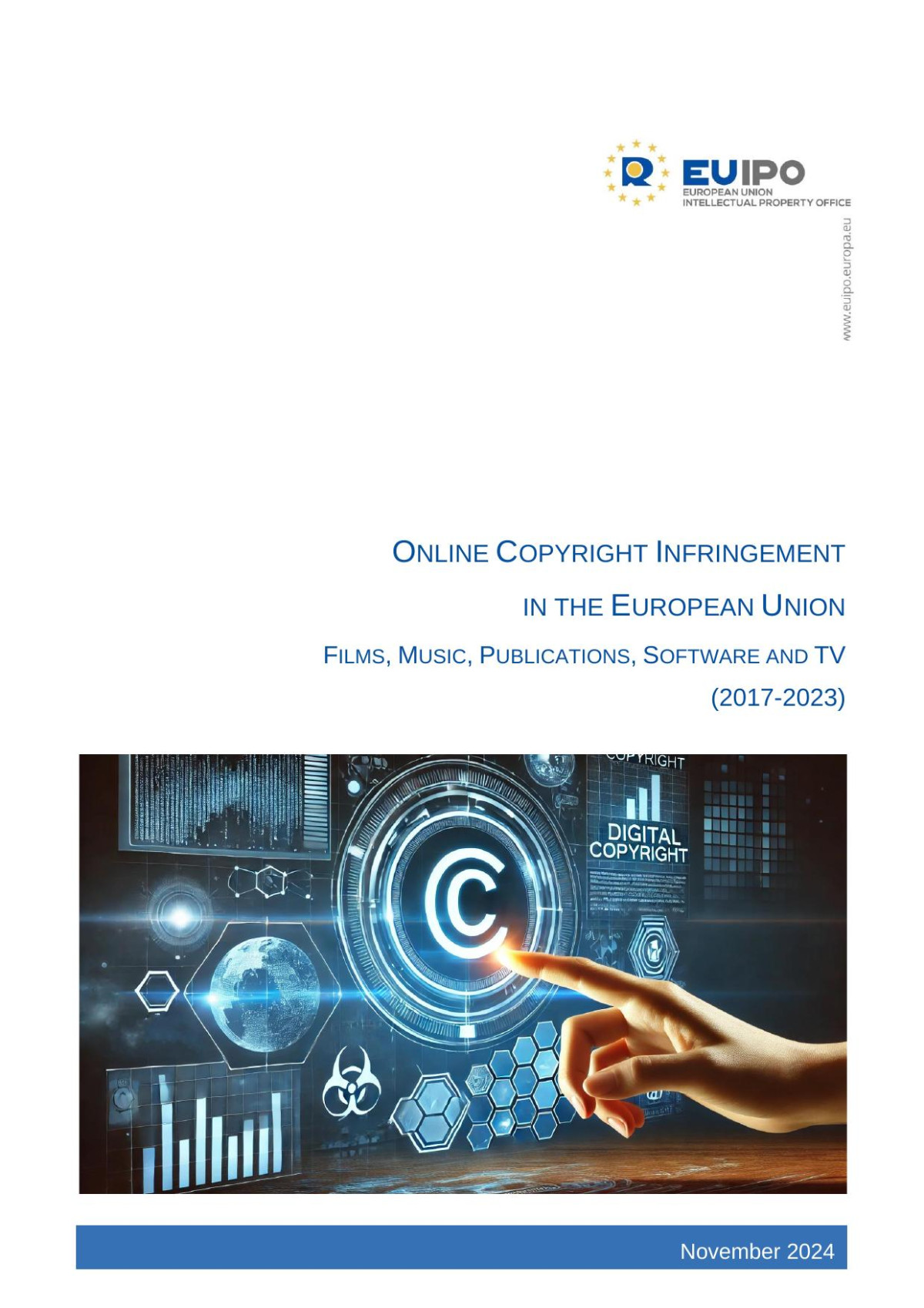 Online Copyright Infringement In The European Union Films Music Publications Software And Tv 20172023 Macchia Antonio
