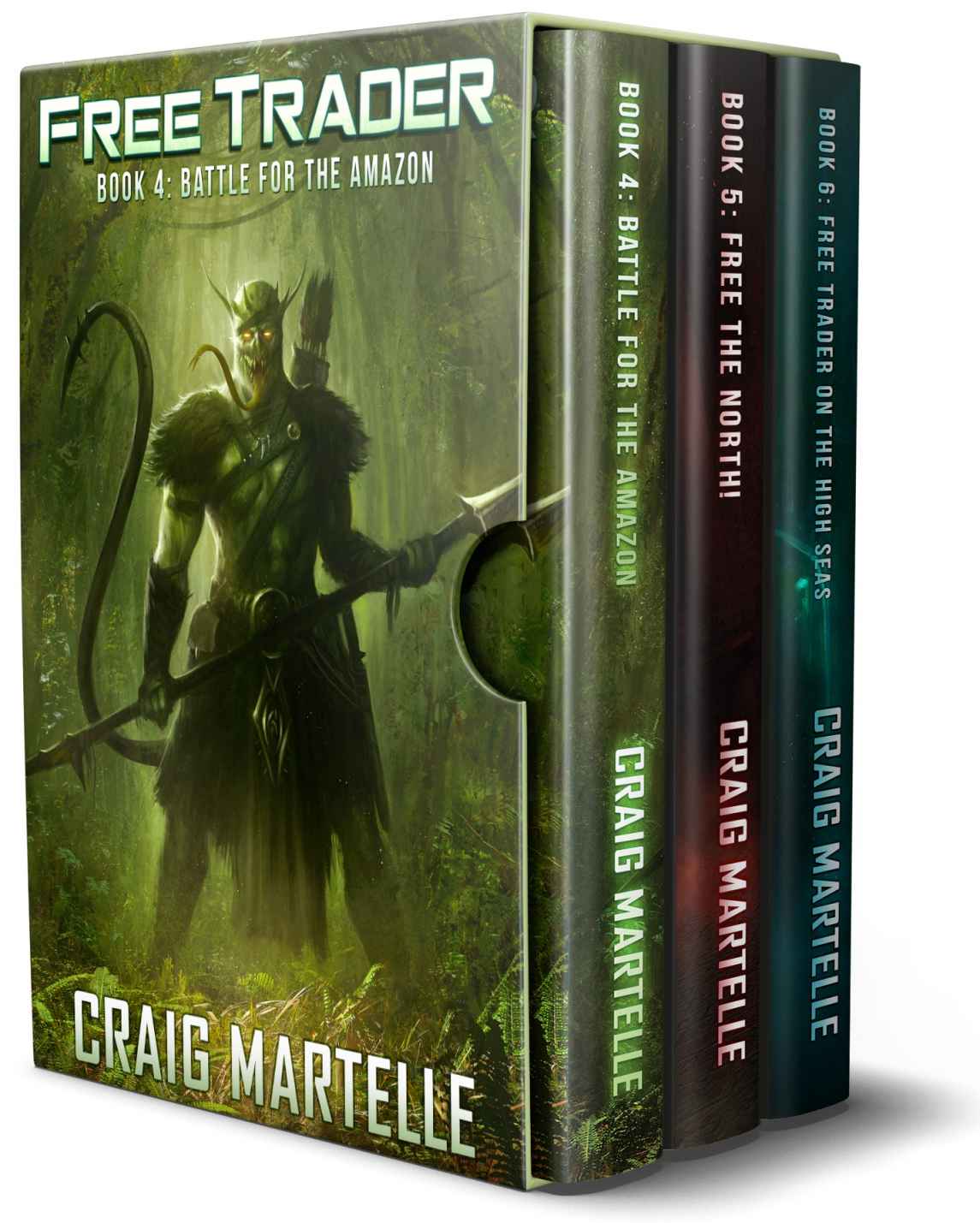 Free Trader 04 Free Trader Box Set Books 46 Battle For The Amazon Free The North Free Trader On The High Seas Martelle
