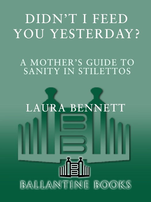 Didnt I Feed You Yesterday Bennett Laura