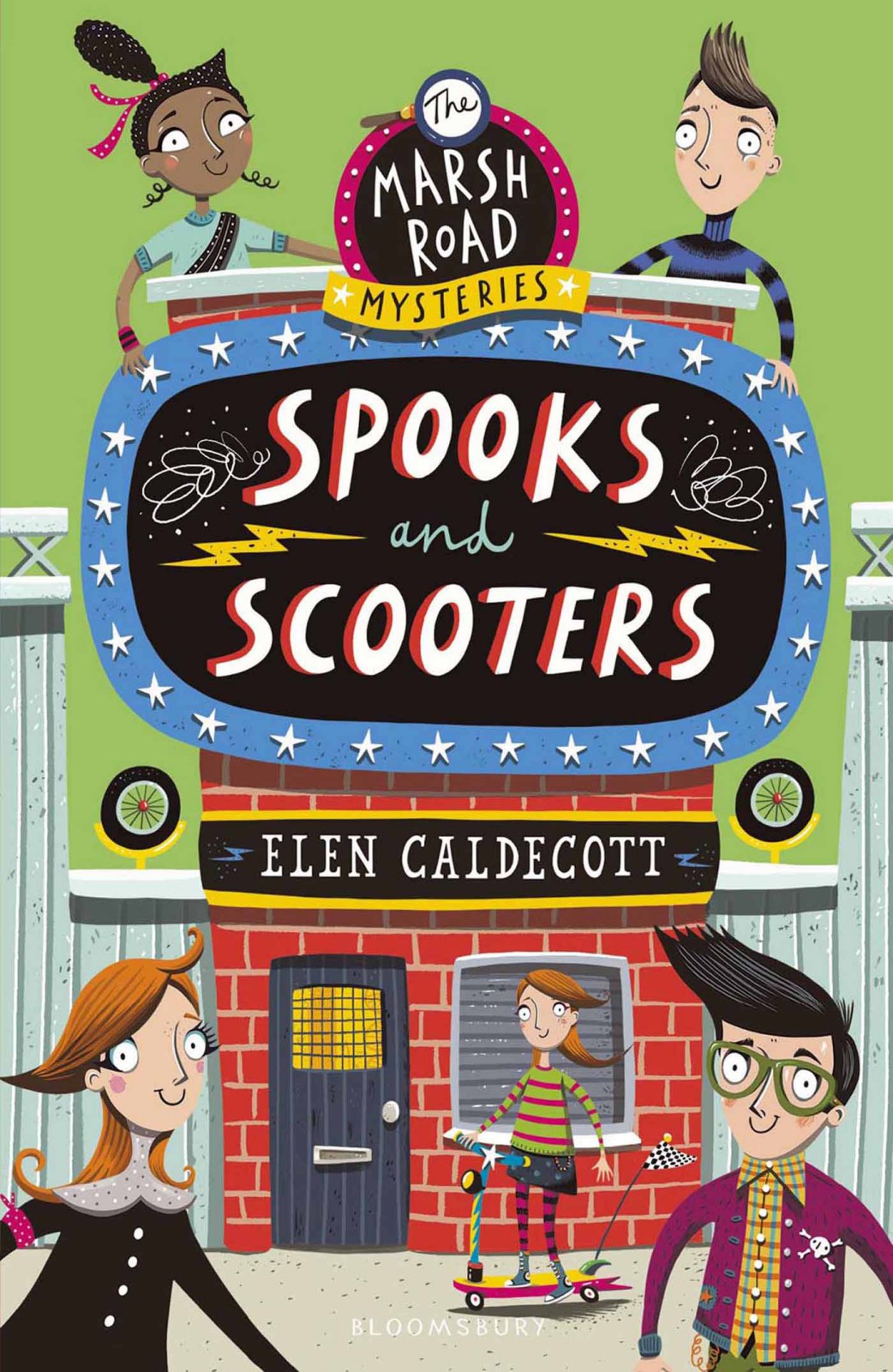 Marsh Road Mysteries 01 The Marsh Road Mysteries Spooks And Scooters Caldecott