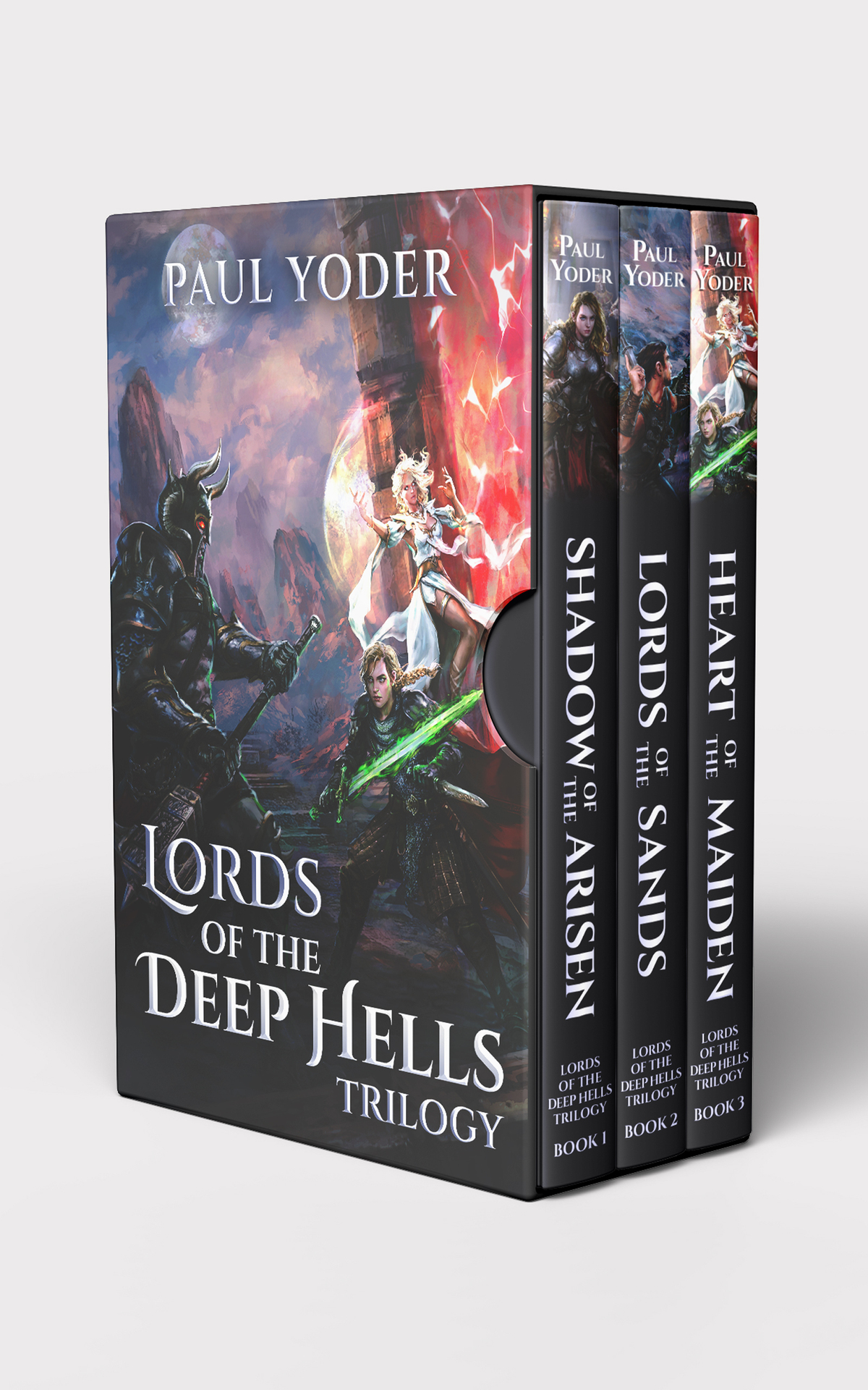 Lords Of The Deep Hells Complete Box Set An Action Adventure Dark Fantasy Series Paul Yoder