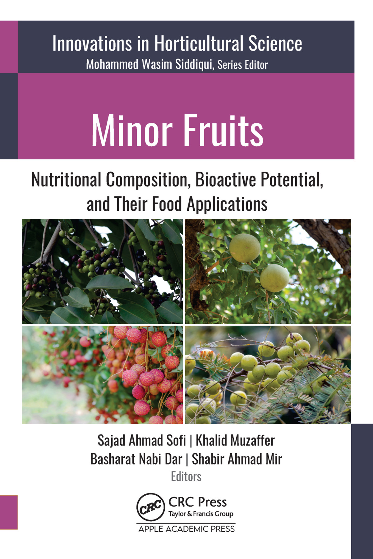 Minor Fruits Nutritional Composition Bioactive Potential And Their Food Applications First Edition First Edition Sajad Ahmad Sofi