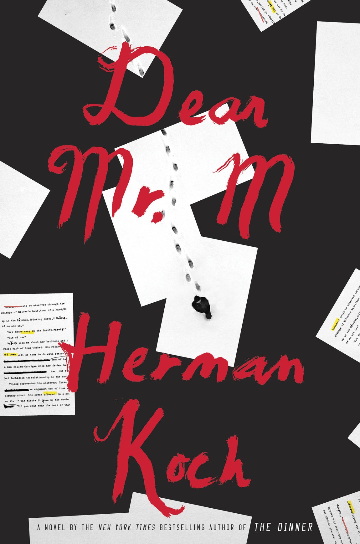 Dear Mr M A Novel Herman Koch