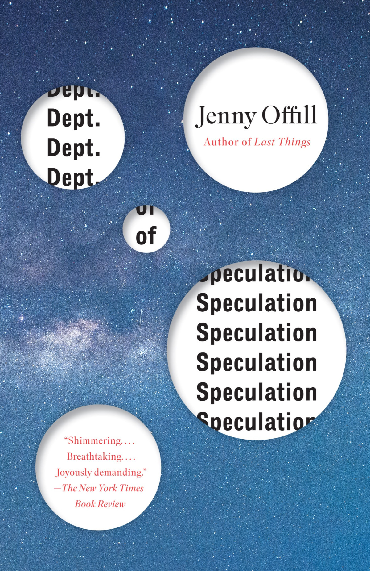 Dept Of Speculation Jenny Offill