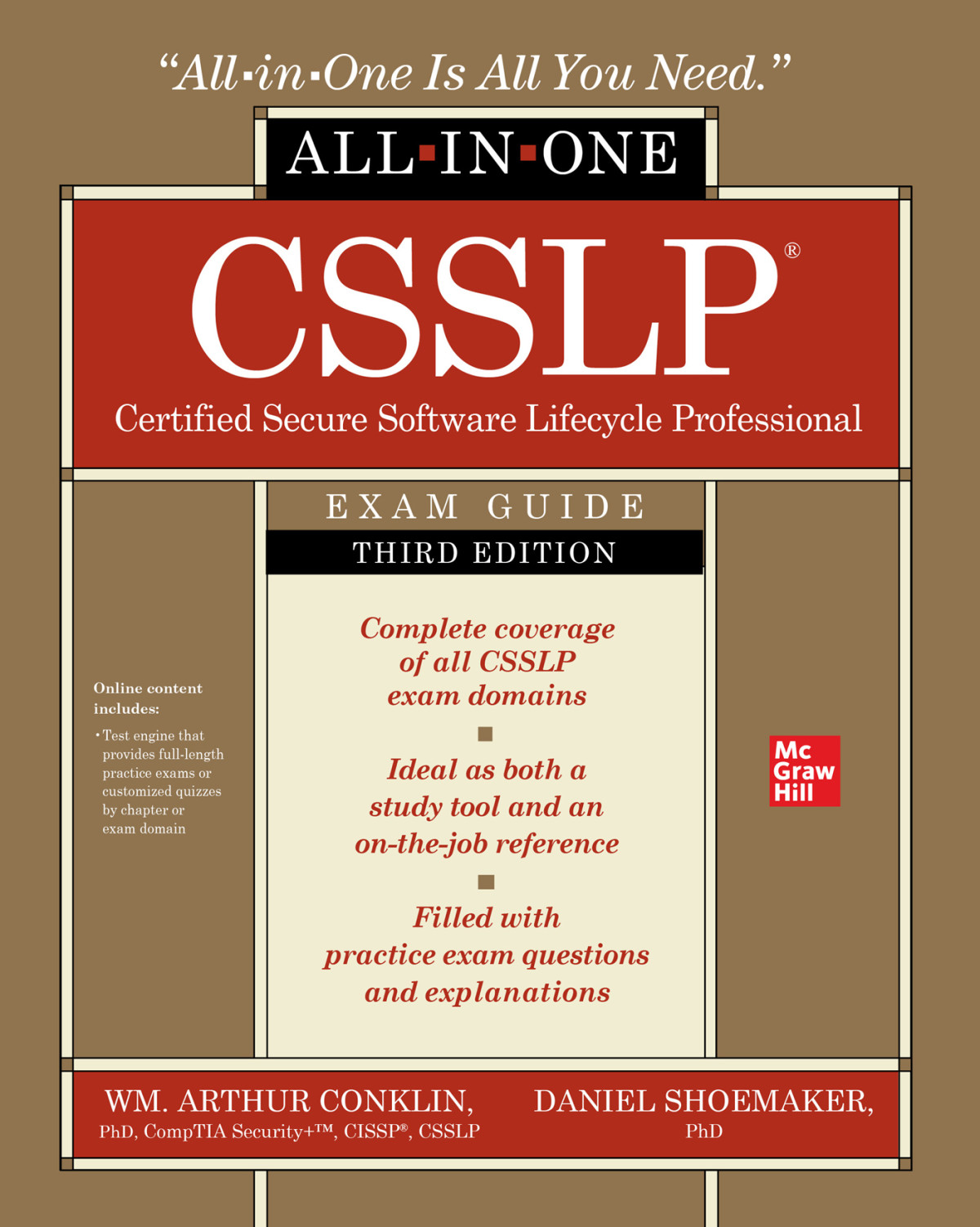 Csslp Secure Software Lifecycle Professional Allinone Exam Guide Wm Arthur Conklin