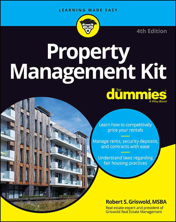 Property Management Kit For Dummies Robert S Griswold