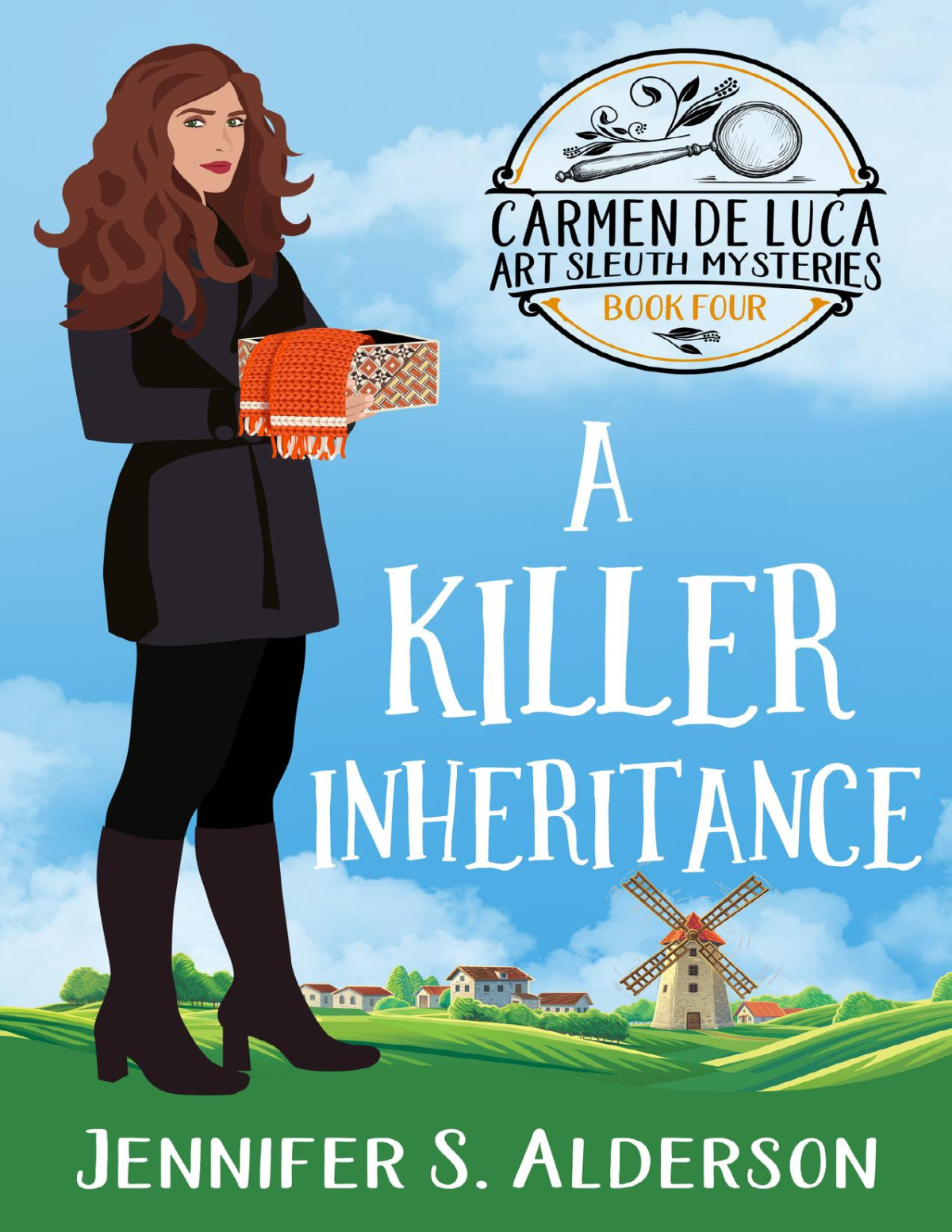 A Killer Inheritance Carmen De Luca Art Sleuth Mysteries Book 4 Jennifer S Alderson