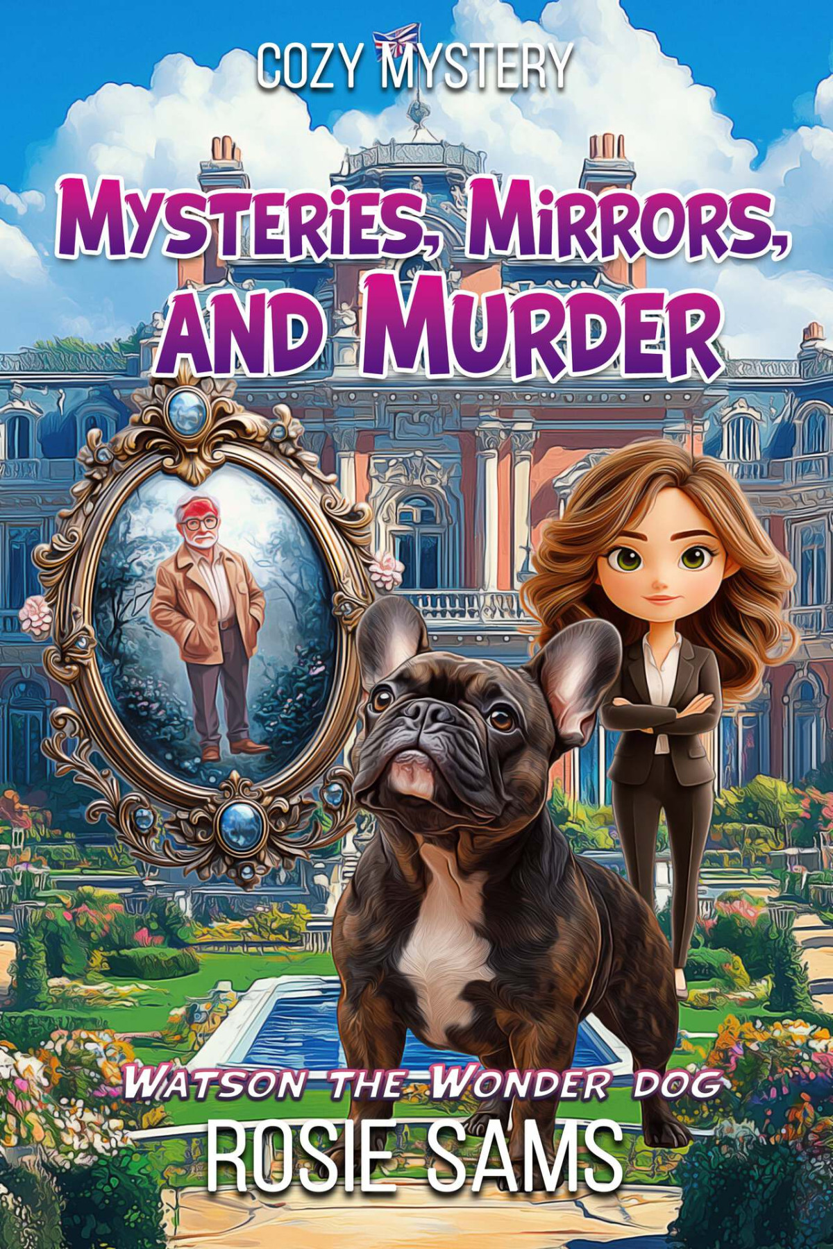 Mysteries Mirrors And Murder Seabrook Haven Book Club Cozy Mystery Watson The Wonder Dog Cozy Mystery 3 Rosie Sams