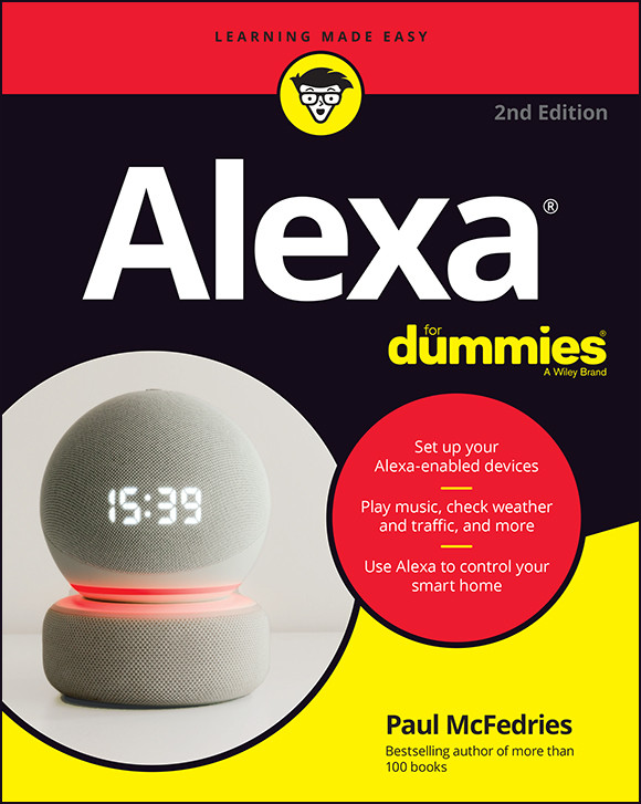 Alexa For Dummies Paul Mcfedries