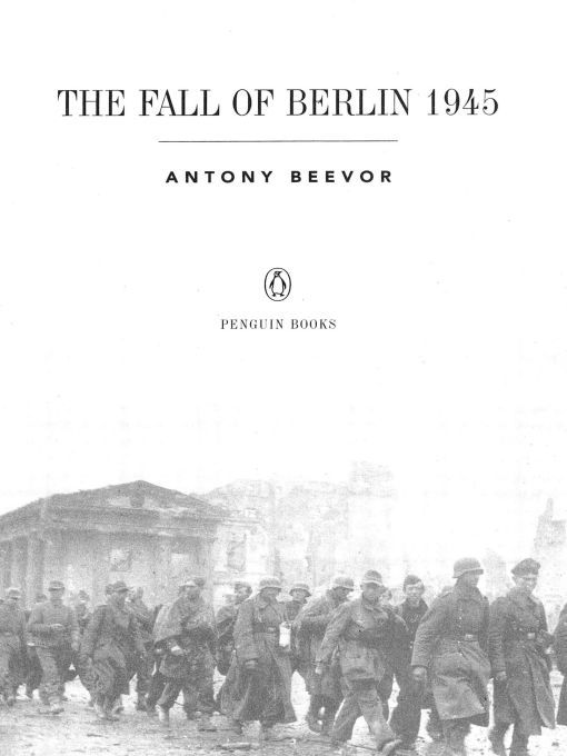 The Fall Of Berlin 1945 Antony Beevor
