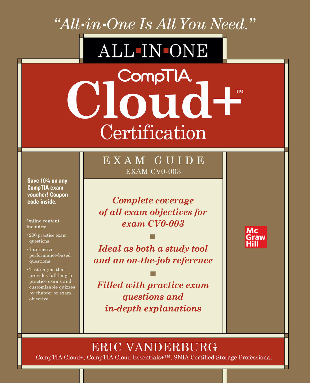 Comptia Cloud Certification Allinone Exam Guide Exam Cv0003 Eric A Vanderburg