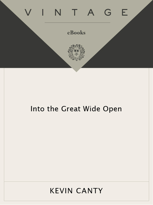 Into The Great Wide Open Kevin Canty