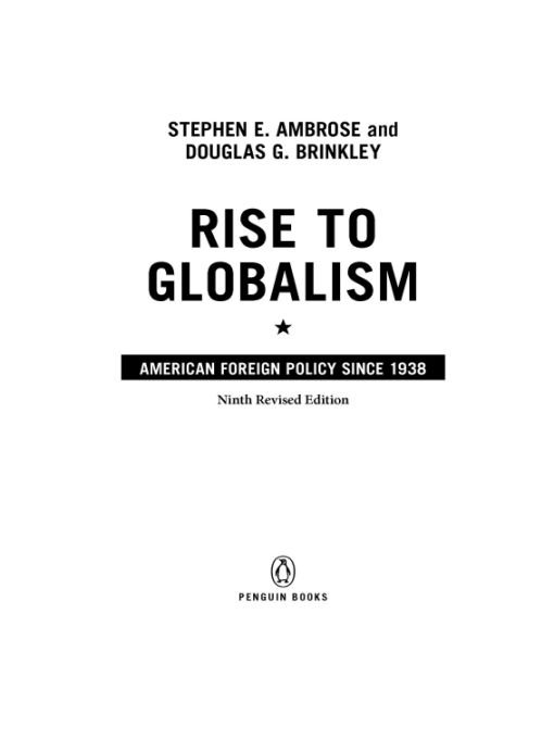 Rise To Globalism Stephen E Ambrose