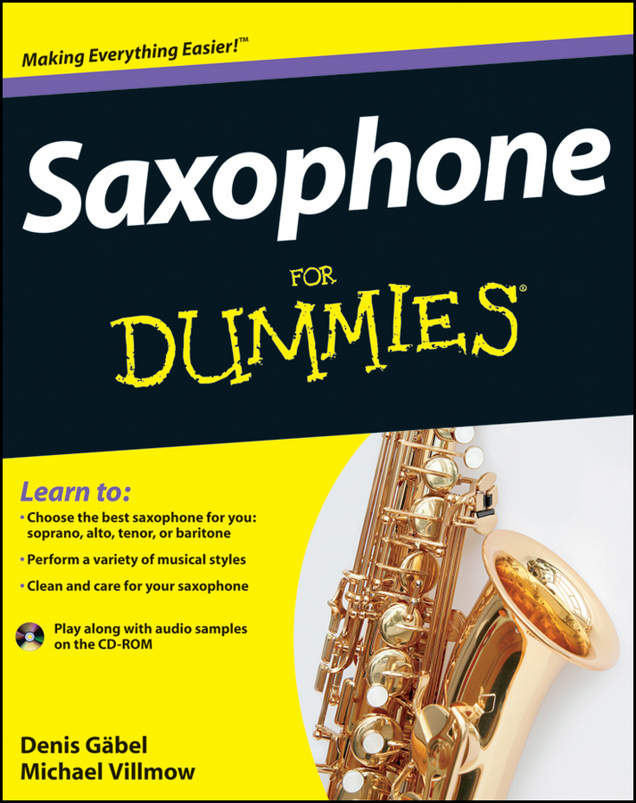 Saxophone For Dummies Denis Gabel
