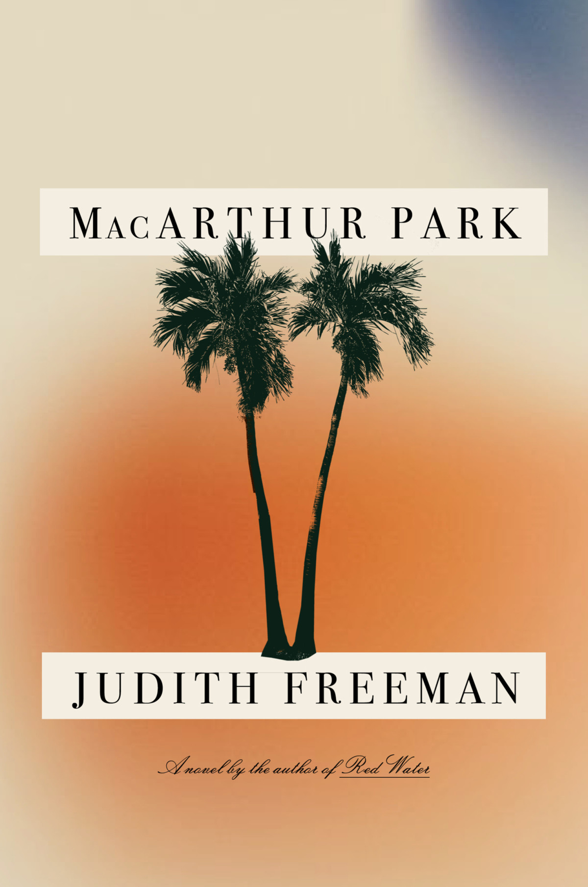 Macarthur Park A Novel Judith Freeman