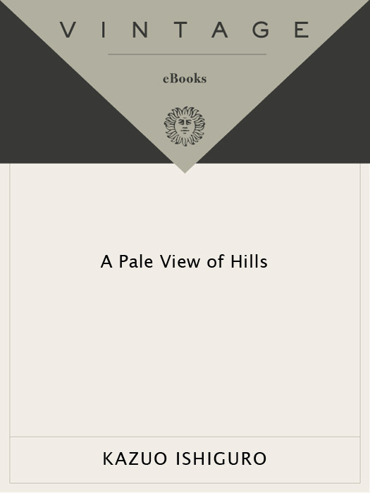 A Pale View Of Hills Kazuo Ishiguro