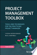Project Management Toolbox Tools And Techniques For The Practicing Project Manager 3rd Cynthia Snyder Dionisio