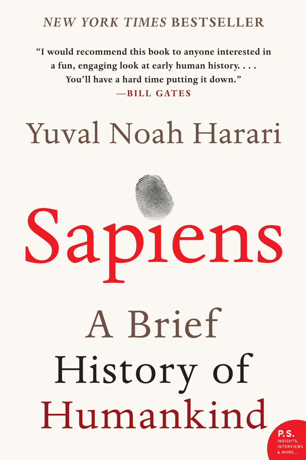 Sapiens A Brief History Of Humankind 1 Harper Perennial Edition Yuval Noah Harari