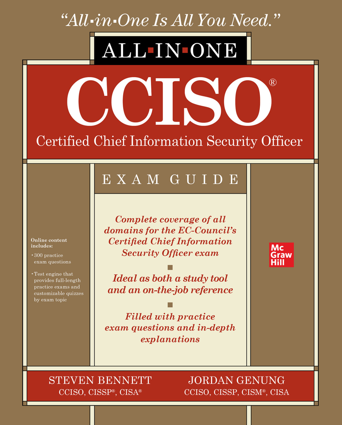 Cciso Certified Chief Information Security Officer Allinone Exam Guide Steven Bennett