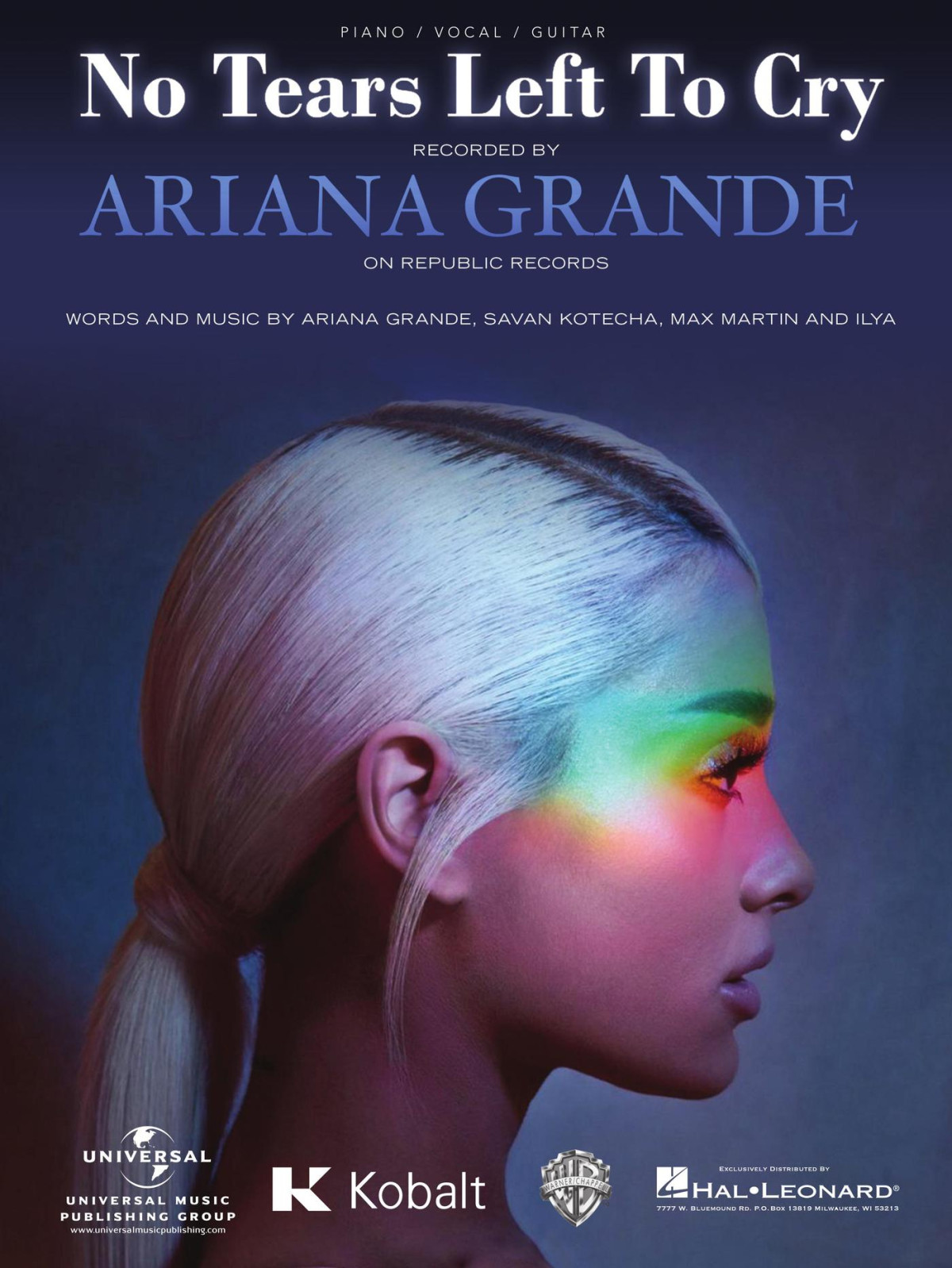 No Tears Left To Cry Sheet Music Ariana Grande