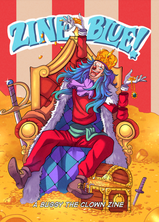 Zine Blue A Buggy The Clown Zine Sfw Vamosmk Skwatul Akabflare