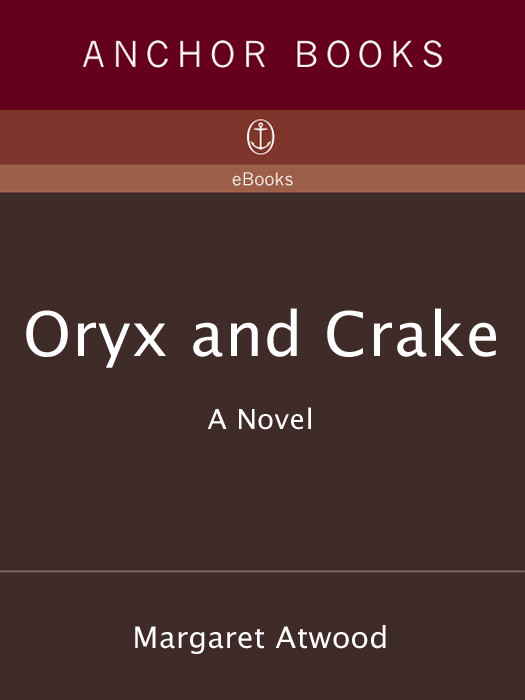 Oryx And Crake Margaret Atwood