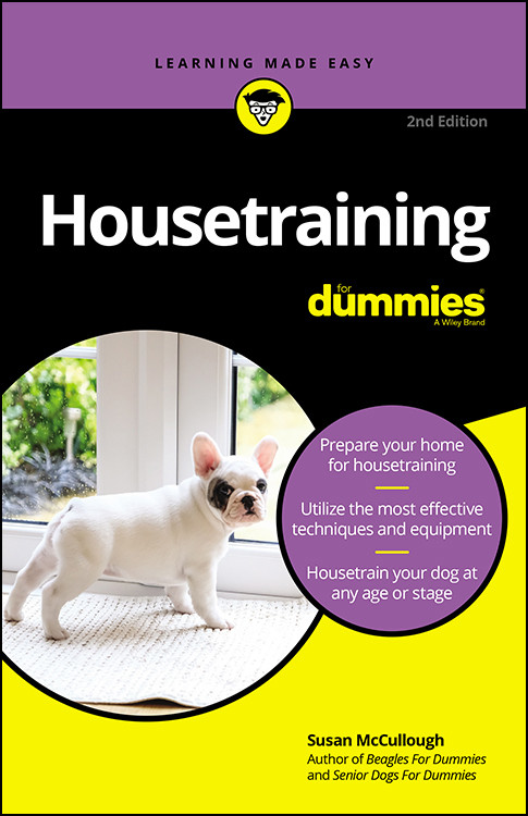 Housetraining For Dummies Susan Mccullough
