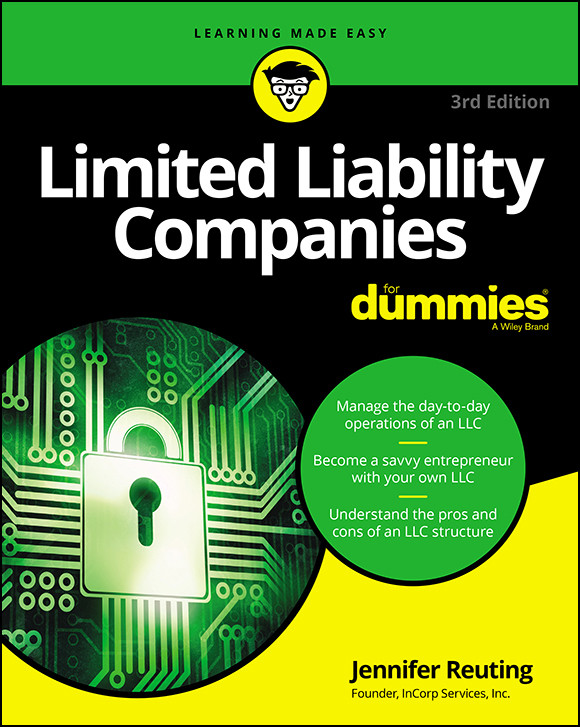 Limited Liability Companies For Dummies Jennifer Reuting