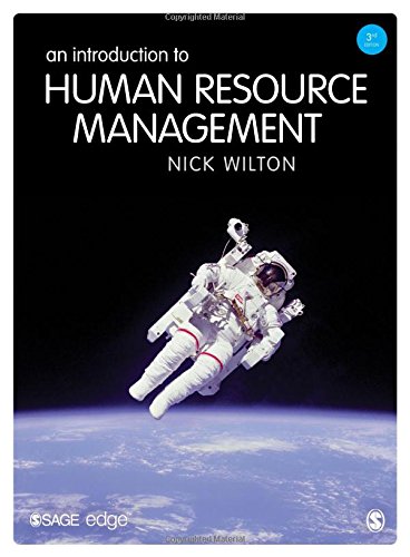 An Introduction To Human Resource Management 3rd Edition Nick Wilton