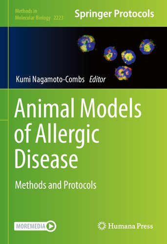 Animal Models Of Allergic Disease Methods And Protocols Kumi Nagamotocombs