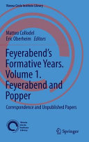 Feyerabends Formative Years Volume 1 Feyerabend And Popper Matteo Collodel