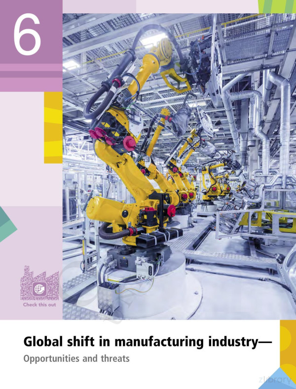 Junior Secondary Exploring Geography Book 6 Global Shift In Manufacturing Industry 3rd Edition Ip Lam Wong Tsui H