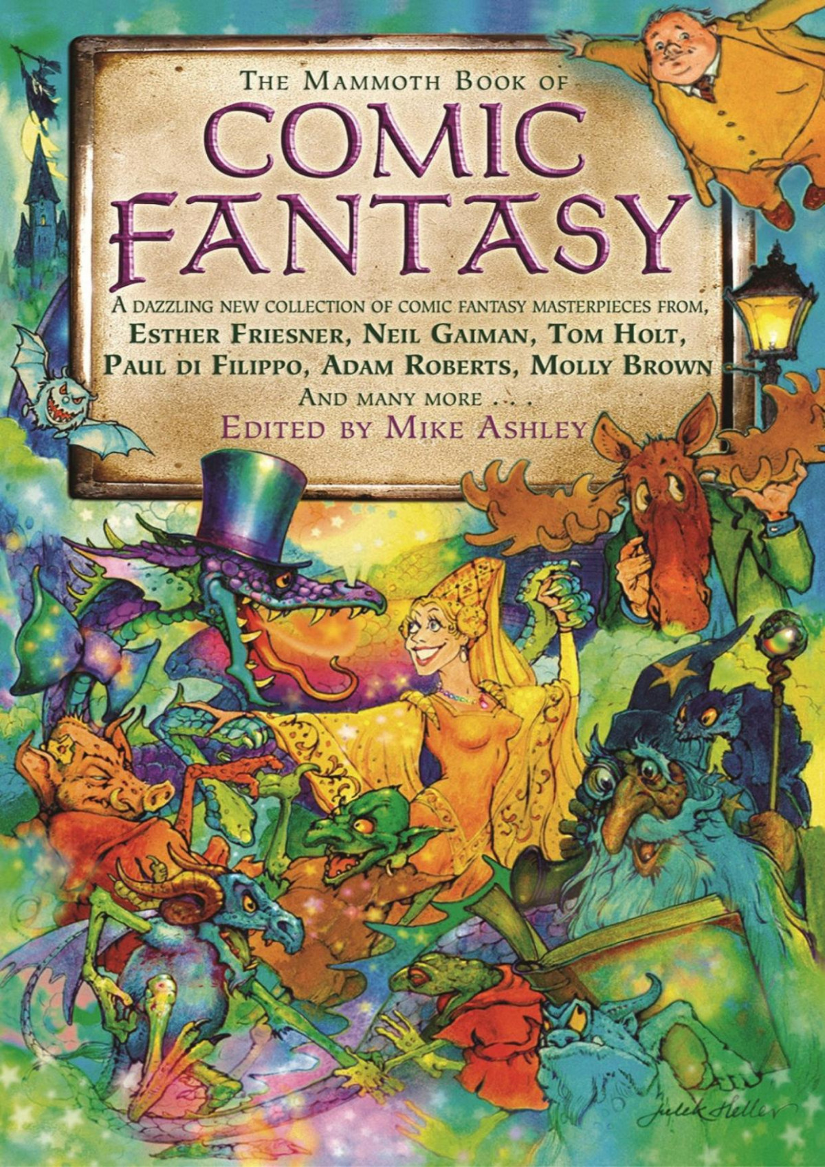 The Mammoth Book Of Comic Fantasy Mike Ashley