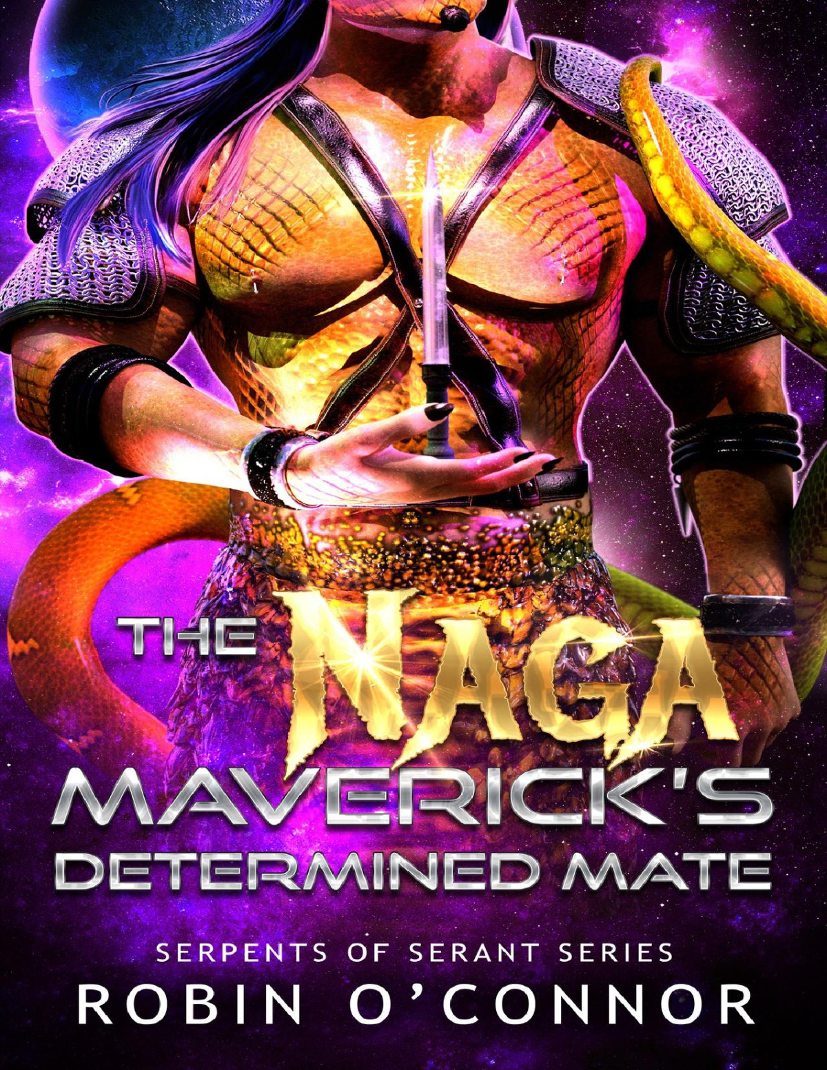 The Naga Mavericks Determined Mate A Scifi Monster Romance Serpents Of Serant Book 4 Robin Oconnor