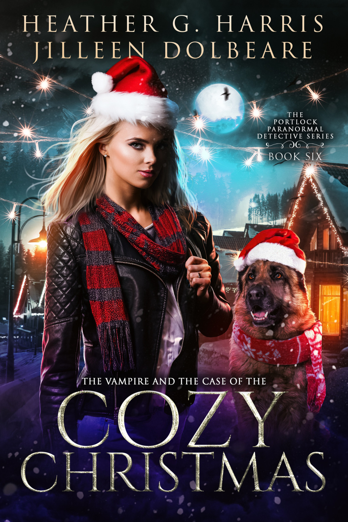 The Vampire And The Case Of The Cozy Christmas An Urban Fantasy Holiday Story Portlock Paranormal Detective Book 6 Heather G Harris Jilleen Dolbeare