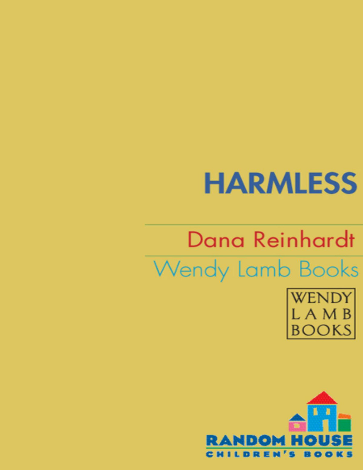 Harmless Dana Reinhardt