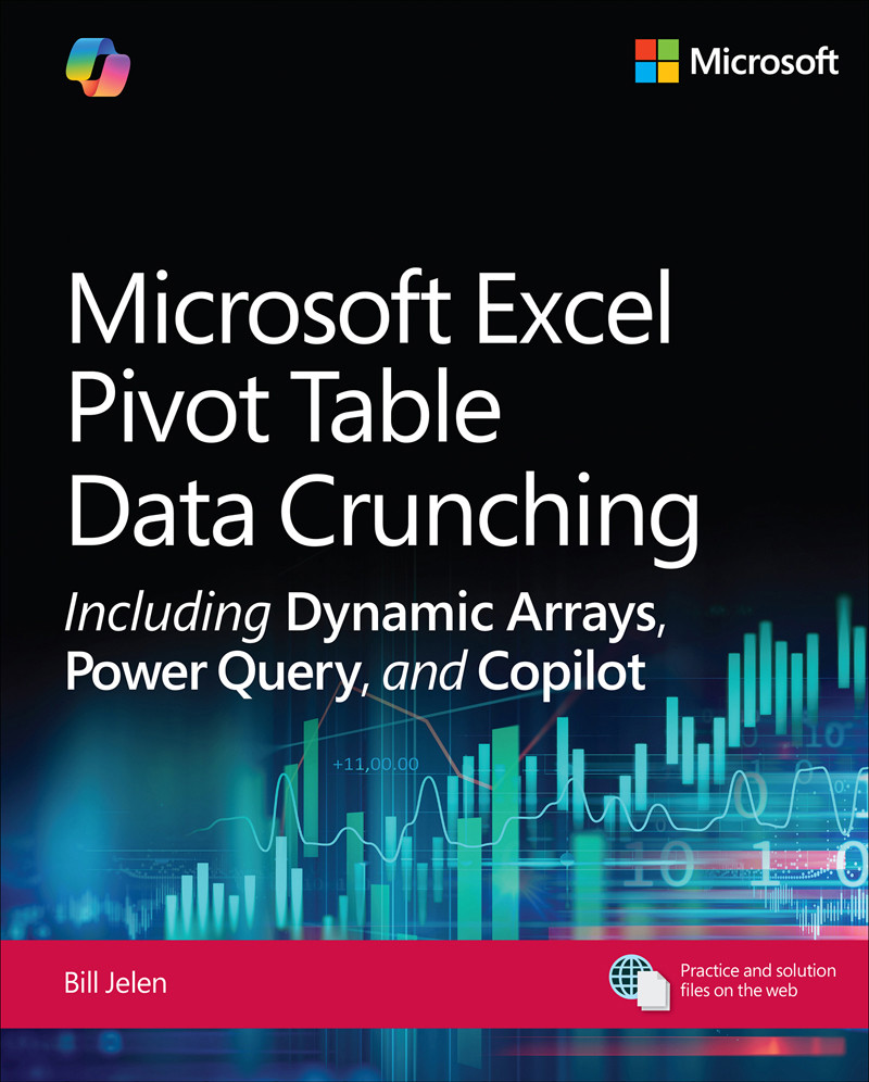 Microsoft Excel Pivot Table Data Crunching Including Dynamic Arrays Power Query And Copilot Bill Jelen