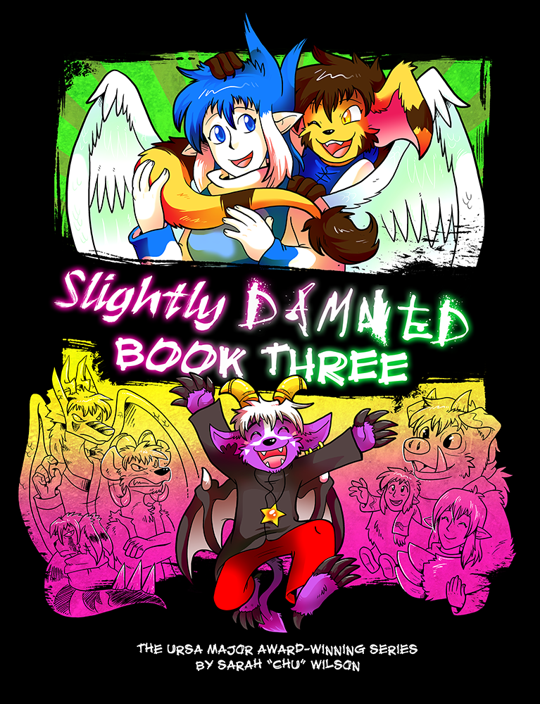 Slightly Damned Book Three 1st Edition Sarah Chu Wilson