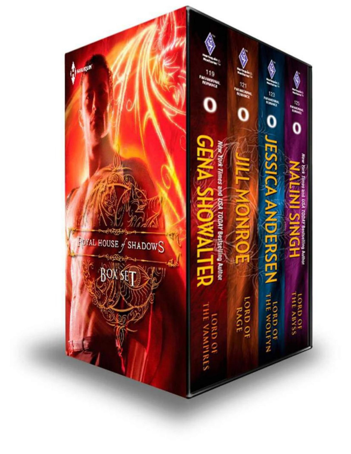 Royal House Of Shadows Box Set Lord Of The Vampireslord Of Ragelord Of The Wolfynlord Of The Abyss Showalter